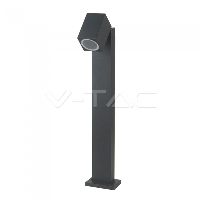 V-TAC VT-7612 PORTALAMPADA DA GIARDINO CON FISSAGGIO A TERRA COLORE NERO GU10 IP44 - SKU 7554